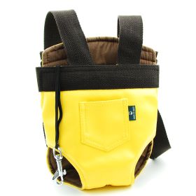 Pet Backpack Sandwich Sponge (Option: L-Brown)